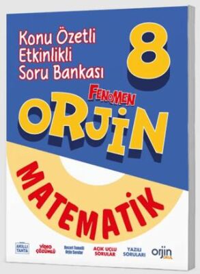 8. Sınıf Orjin Matematik Defteri - Kolektif kitap kapağı
