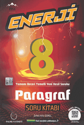 Palme Enerji 8. Sınıf Paragraf Soru Kitabı - Zehra Yeliz Gürel kitap kapağı