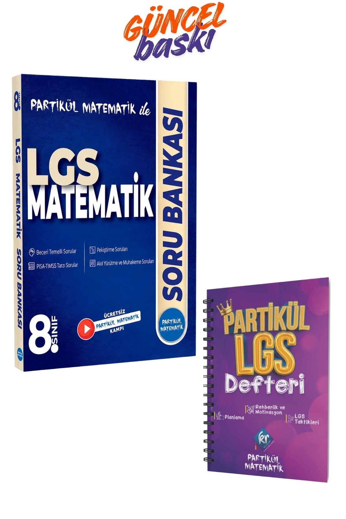 8. Sınıf Partikül Matematik Soru Bankası + LGS Planlama Defteri kitap kapağı