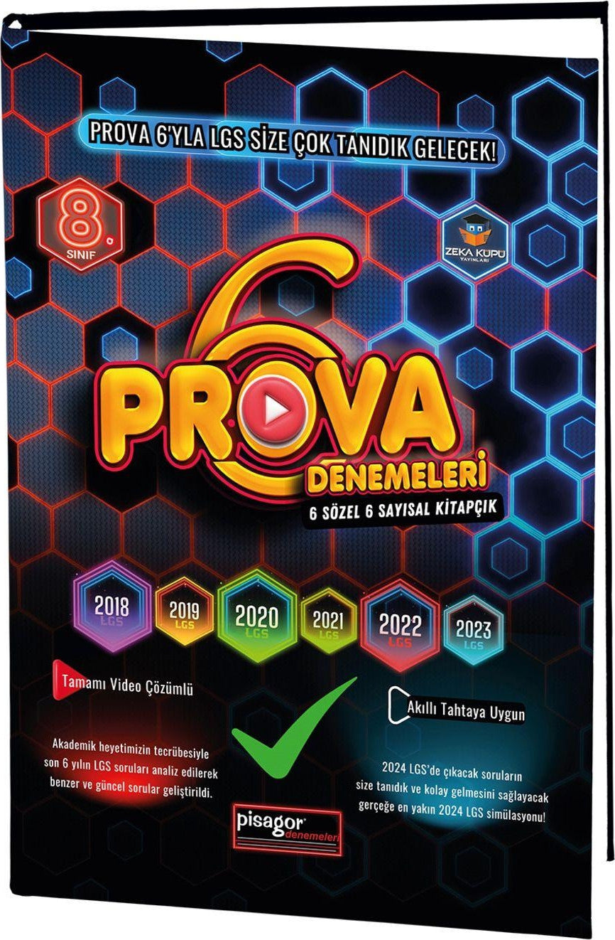 8. Sınıf Pisagor 6`lı Prova Denemeleri - Kolektif kitap kapağı