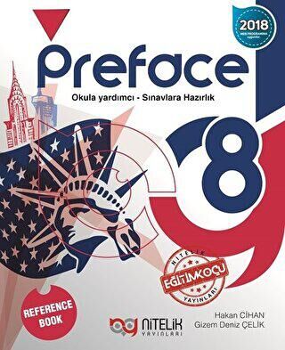 Nitelik Yayınları - Bayilik Nitelik 8. Sınıf Preface Reference Book - Gizem Deniz Çelik kitap kapağı