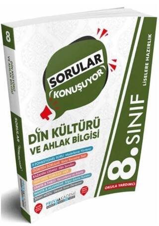 8. Sınıf Sorular Konuşuyor Din Kültürü Ve Ahlak Bilgisi - Kolektif kitap kapağı
