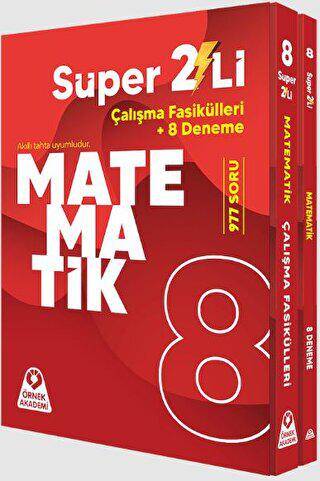8. Sınıf Süper İkili Matematik Seti - Kolektif kitap kapağı