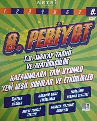 8. Sınıf T.C. İnkılap Tarihi ve Atatürkçülük 8. Periyot - Kolektif kitap kapağı