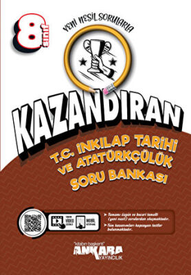 8. Sınıf Kazandıran T.C İnkılap Tarihi ve Atatürkçülük Soru Bankası - Kolektif kitap kapağı