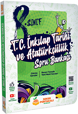 8. Sınıf T.C. İnkılap Tarihi Ve Atatürkçülük Soru Bankası - Kolektif kitap kapağı