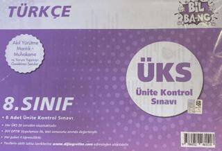 8.Sınıf Türkçe Ünite Kontrol Sınavı - Kültür Yayıncılık - Kolektif kitap kapağı