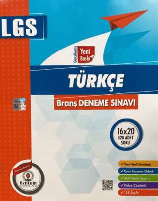 8. Sınıf Türkçe Branş Deneme Sınavı - Kolektif kitap kapağı