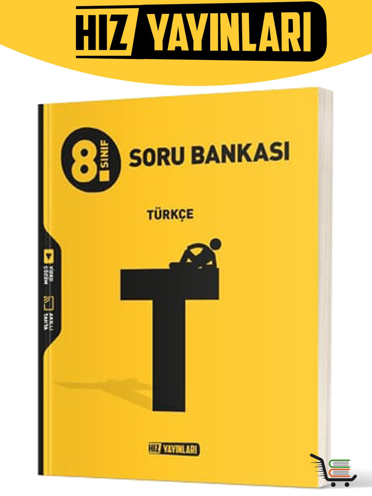 8. Sınıf Türkçe Soru Bankası 24-25 Sezonu - Komisyon kitap kapağı
