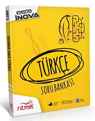 8. Sınıf Türkçe Süper İnova Soru Bankası - Kolektif kitap kapağı