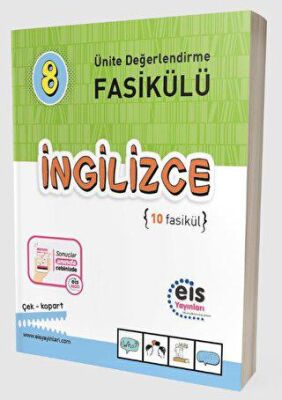 8. Sınıf Ünite Değerlendirme Fasikülü 1-10 İngilizce - Kolektif kitap kapağı