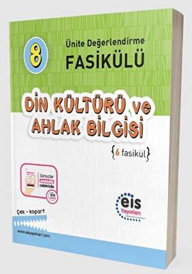 8. Sınıf Ünite Değerlendirme Fasikülü 1-5 Din Kültürü ve Ahlak Bilgisi - Kolektif kitap kapağı