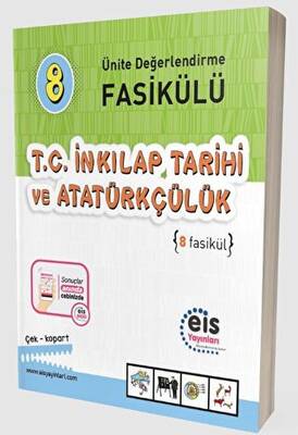 8. Sınıf Ünite Değerlendirme Fasikülü 1-7 T.C. İnkılap T. ve Atatürkçülük - Kolektif kitap kapağı