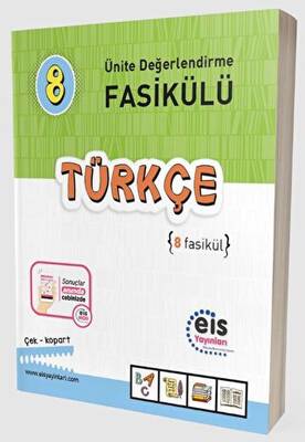 8. Sınıf Ünite Değerlendirme Fasikülü 1-8 Türkçe - Kolektif kitap kapağı