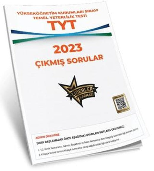 Liderler Karması TYT Çıkmış Sorular 2023 | Liderler Karması Yayınları (Ciltsiz)