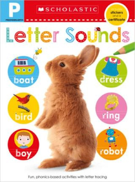 Pre-K Skills Workbook: Letter Sounds | Scholastic (Ciltsiz)
