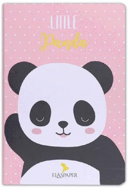 Panda Pembe - Defter | Elaspaper (Ciltsiz)