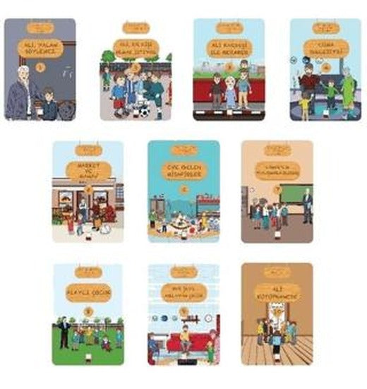 Çocuklar İçin Hikayeler 1. Set (10 Kitap Takım)