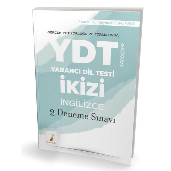 YDT İkizi İngilizce 2 Deneme Sınavı | Pelikan Yayınları (İnce Kapak)