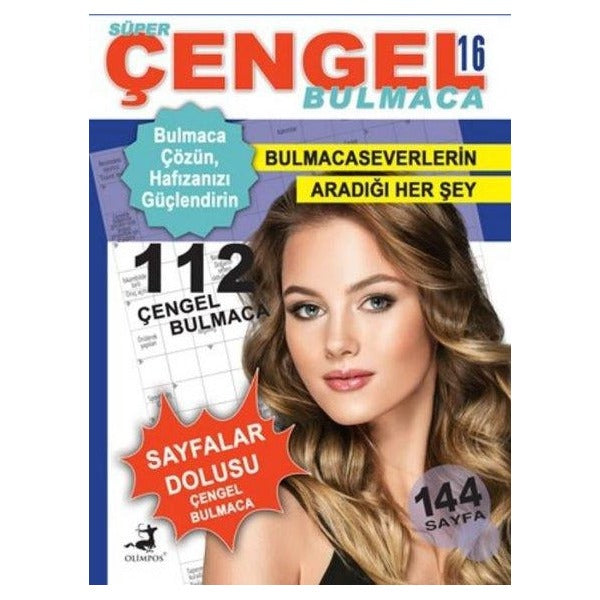 Süper Çengel Bulmaca - 16 | Olimpos Yayınları (İnce Kapak )