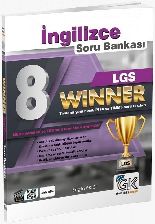 8. Sınıf Winner İngilizce Soru Bankası