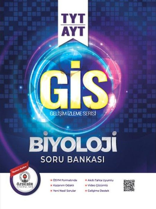 TYT - AYT Biyoloji Gelişim İzleme Soru Bankası | Özdebir Yayınları (İnce Kapak)