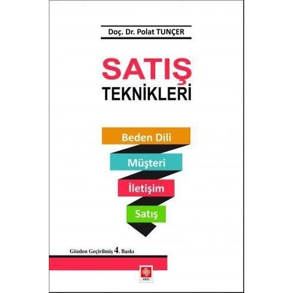 Satış Teknikleri | Ekin Basım Yayın (İnce Kapak)
