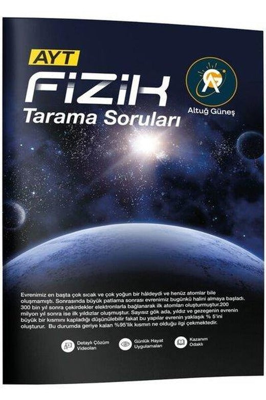 AYT Fizik Tarama Soruları (Deneme) | KR Akademi (İnce Kapak)