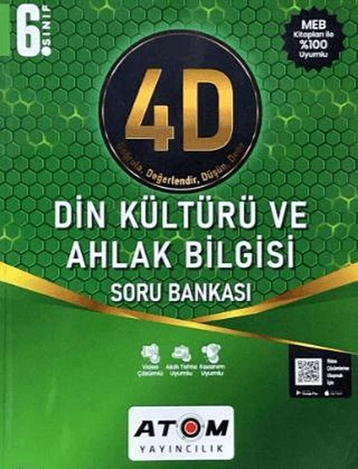 6. Sınıf Din Kültürü ve Ahlak Bilgisi 4D Soru Bankası