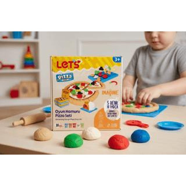 Let's Oyun Hamuru Pizza Seti | Lets