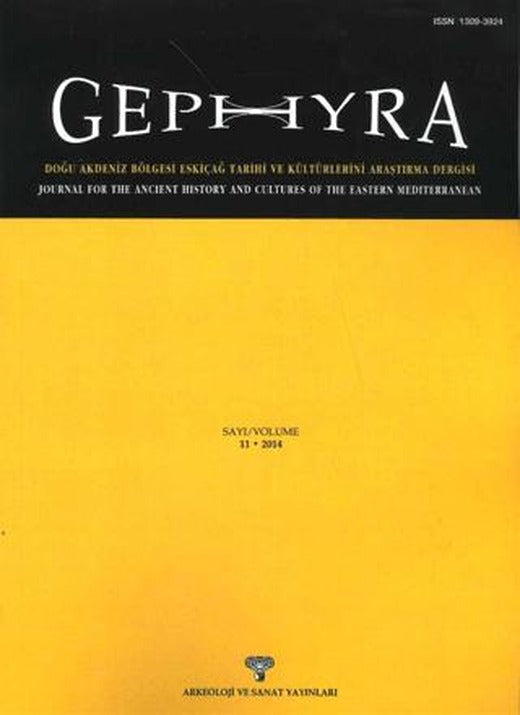 Gephyra Sayı 11 / Volume 11 - 2014 | Gephyra (Ciltsiz)