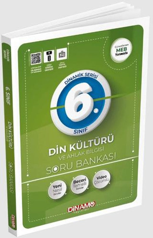 6. Sınıf Din Kültürü Ve Ahlak Bilgisi Soru Bankası 2024 | Dinamo Yayınları (Ciltsiz)