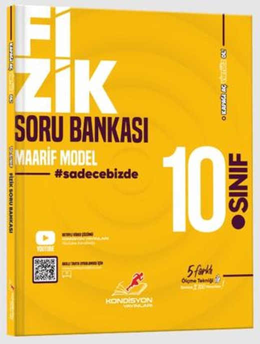 10. Sınıf Virtüöz Fizik Soru Bankası | Kondisyon Yayınları (Ciltsiz)