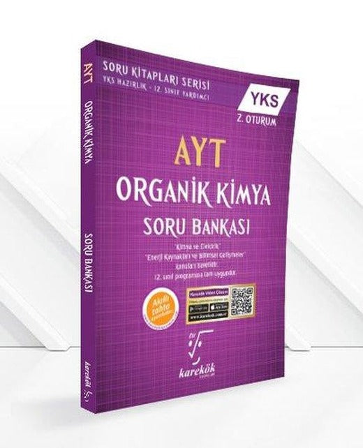 YKS Organik Kimya Soru Bankası 2.Oturum | Karekök Eğitim Yayın (İnce Kapak)