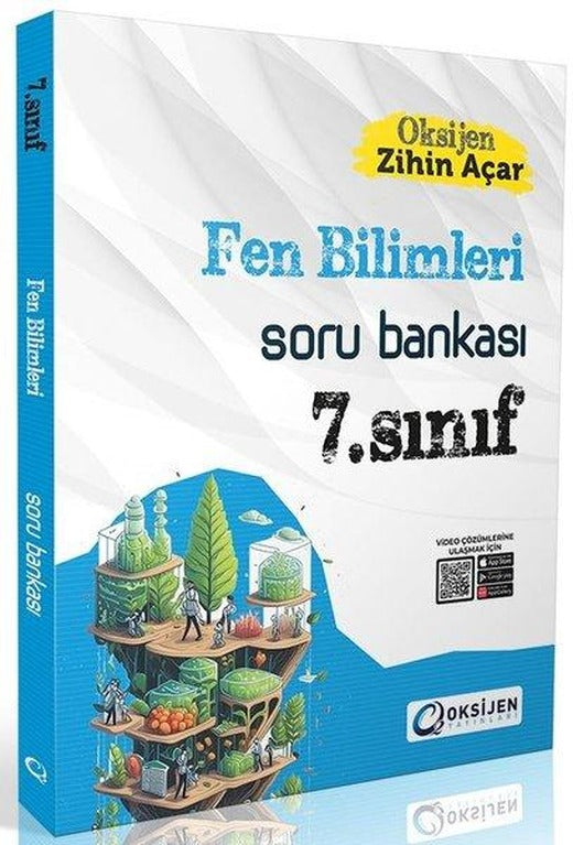 Oksijen 7. Sınıf Fen Bilimleri Soru Bankası | Oksijen Yayınları - Eğitim (İnce Kapak)