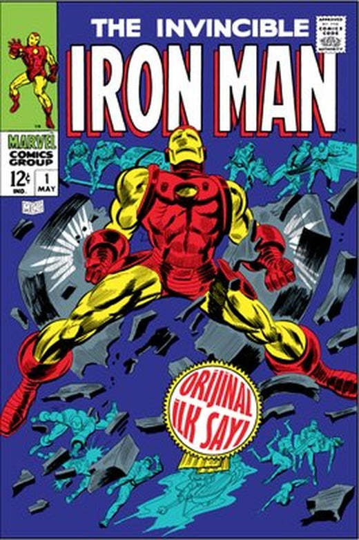 The Invincible Iron Man Orjinal 1. Sayı | Arka Bahçe Yayıncılık (İnce Kapak)