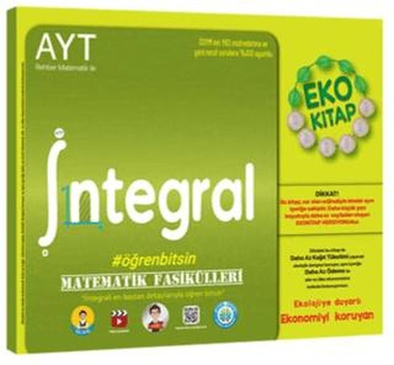 AYT Matematik Fasikülleri - İntegral Eko | Tonguç Akademi (Ciltsiz)
