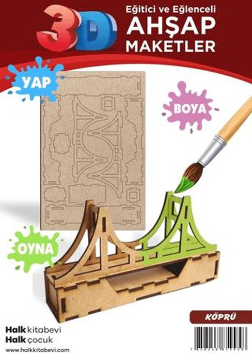Köprü Ahşap Maket | Halk Kitabevi