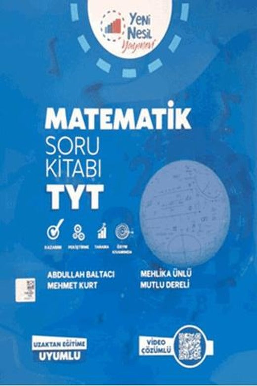 Yeni Nesil YKS TYT Matematik Soru Kitabı | Yeni Nesil Yayınevi (Ciltsiz)