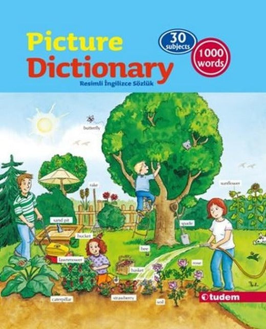 Picture Dictionary - Resimli İngilizce Sözlük | Tudem Yayınları - Çocuk Kitapları Dizisi (İnce Kapak)