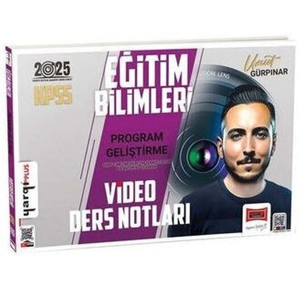 2025 KPSS Eğitim Bilimleri Program Geliştirme Sınıf Yönetimi - Öğretim Teknolojileri ve Materyal Tasarımı Video Ders Notları | Yargı Yayınları (İnce Kapak)
