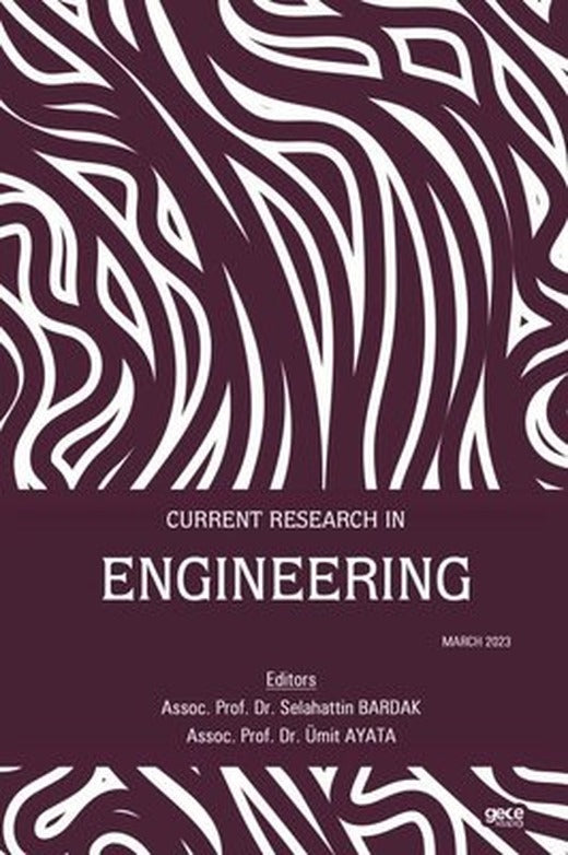 Current Research in Engineering - March 20023 | Gece Kitaplığı