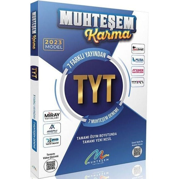 Muhteşem Karma TYT 7'li Deneme Seti | Muhteşem Yayınları (İnce Kapak )