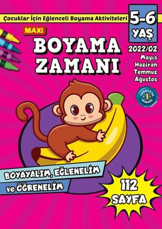 Maxi Boyama Zamanı 3 | Maxi Yayıncılık (Ciltsiz)