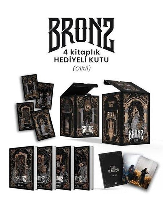Bronz Serisi Seti - 4 Kitap Takım - Hediyeli Kutu | Guardian Yayınları (Ciltli)