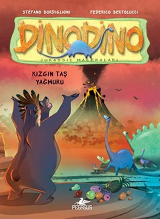 Dinodino 2 - Kızgın Taş Yağmuru | Pegasus (İnce Kapak)