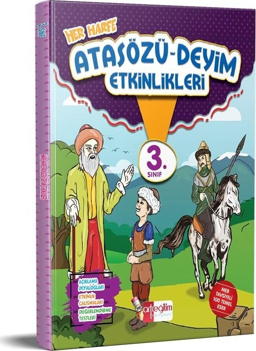 2. Sınıf Her Harfe Atasözü - Deyim Etkinlikleri | Artı Eğitim Yayınları (Ciltsiz)