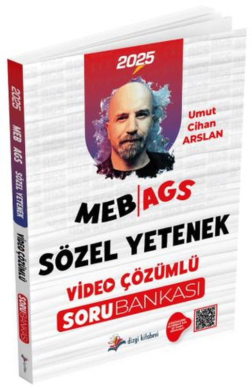 2025 MEB-AGS Sözel Yetenek Soru Bankası Çözümlü | Dizgi Kitap (Ciltsiz)