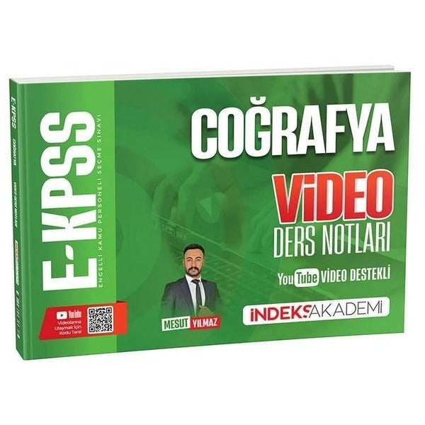 2026 EKPSS Coğrafya Video Ders Notları | İndeks Akademi (İnce Kapak)