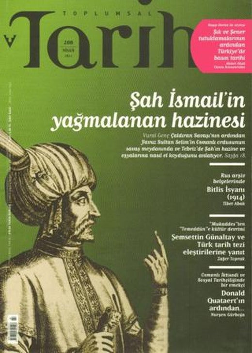 Toplumsal Tarih Dergisi Sayı: 208 | Tarih Vakfı Yurt Yayınları - Toplumsal Tarih Dergisi (Ciltsiz)